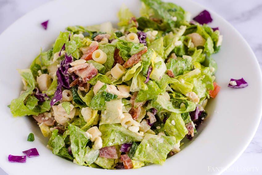 Rotisserie Chicken Chopped Salad Recipe