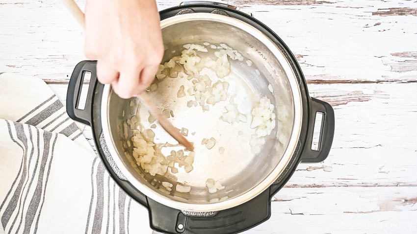 Cooking onions in the Instant Pot