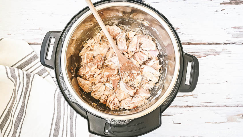 Chicken in the instant pot