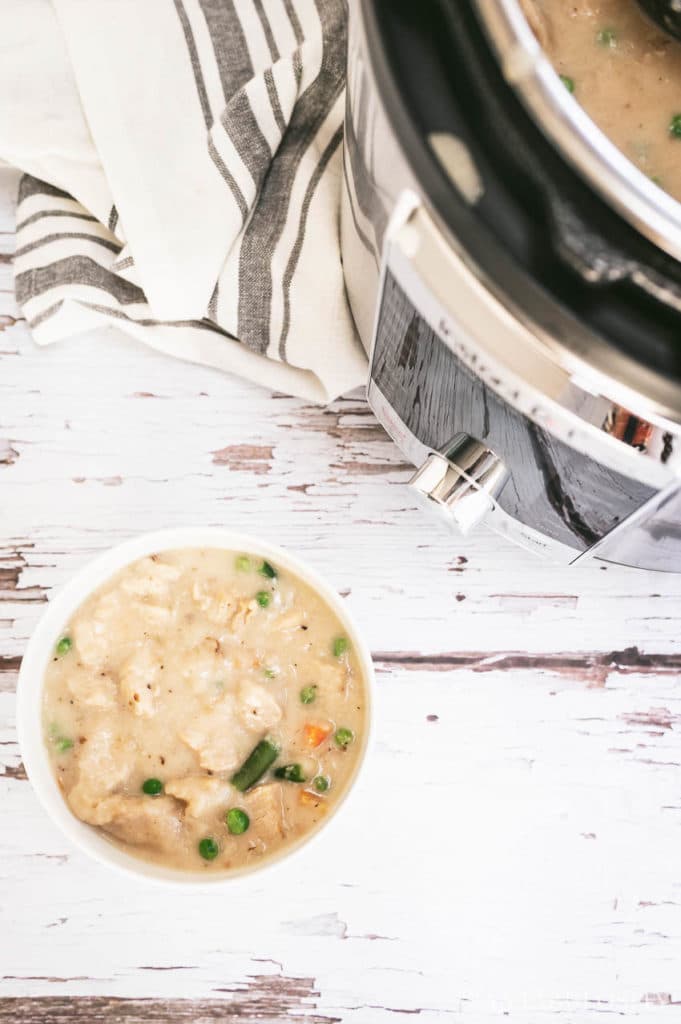 Instant Pot Chicken and Dumplings