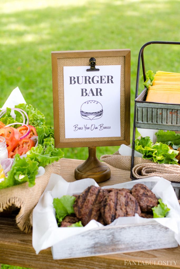 Burger Ideas for Your Next Party - Fantabulosity