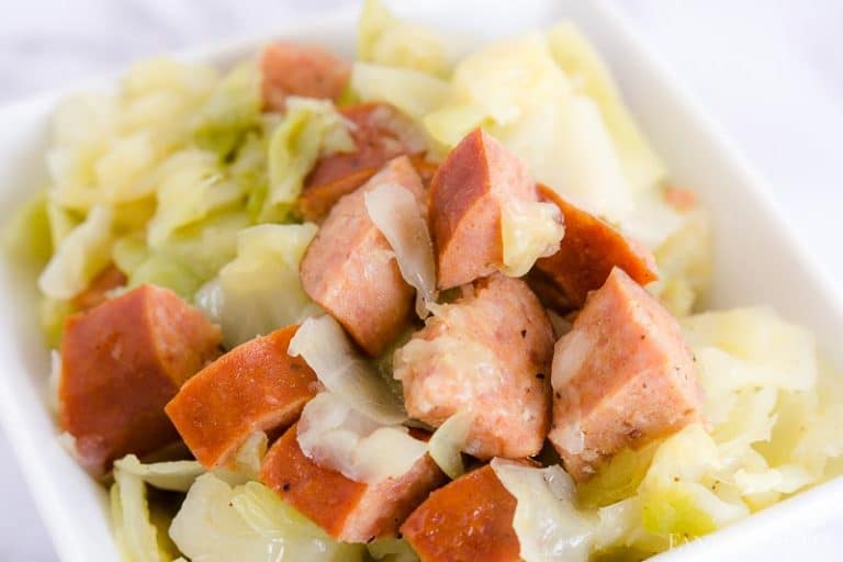 Kielbasa and Cabbage in the Instant Pot Fantabulosity