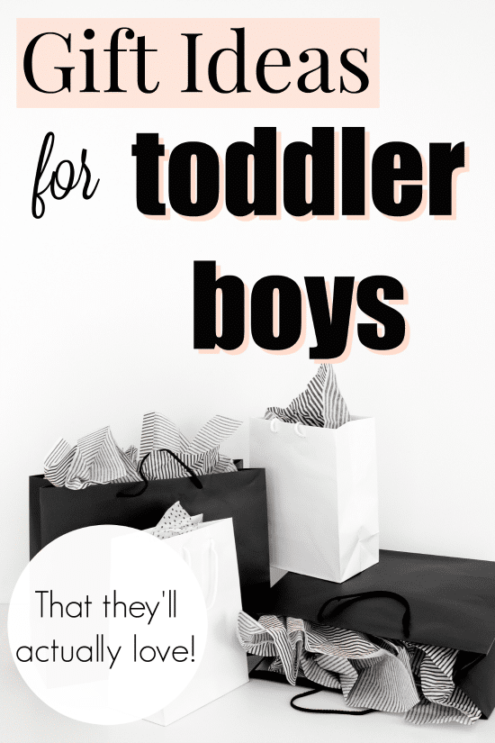 Gift Ideas for Toddler Boys that they'll actually love!