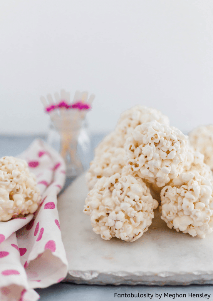 These simple and delicious popcorn balls come together in minutes for the perfect snack or sweet treat.