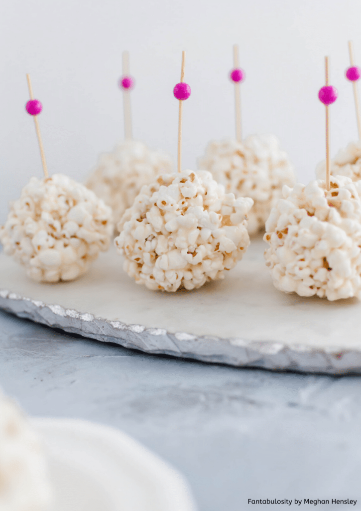 These simple and delicious popcorn balls come together in minutes for the perfect snack or sweet treat.