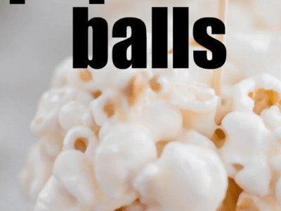 Easy marshmallow popcorn balls recipe