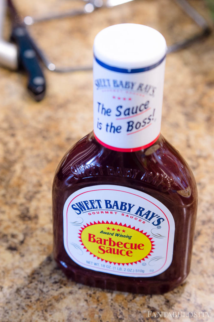 Sweet Baby Rays BBQ Sauce for Meatballs