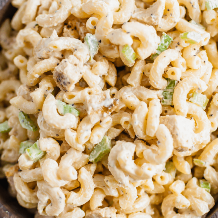 The BEST Macaroni Chicken Salad - Fantabulosity