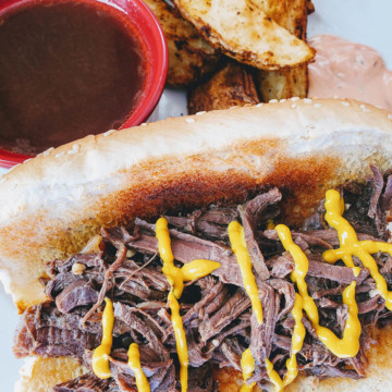 French Dip Sandwich made in the Instant Pot
