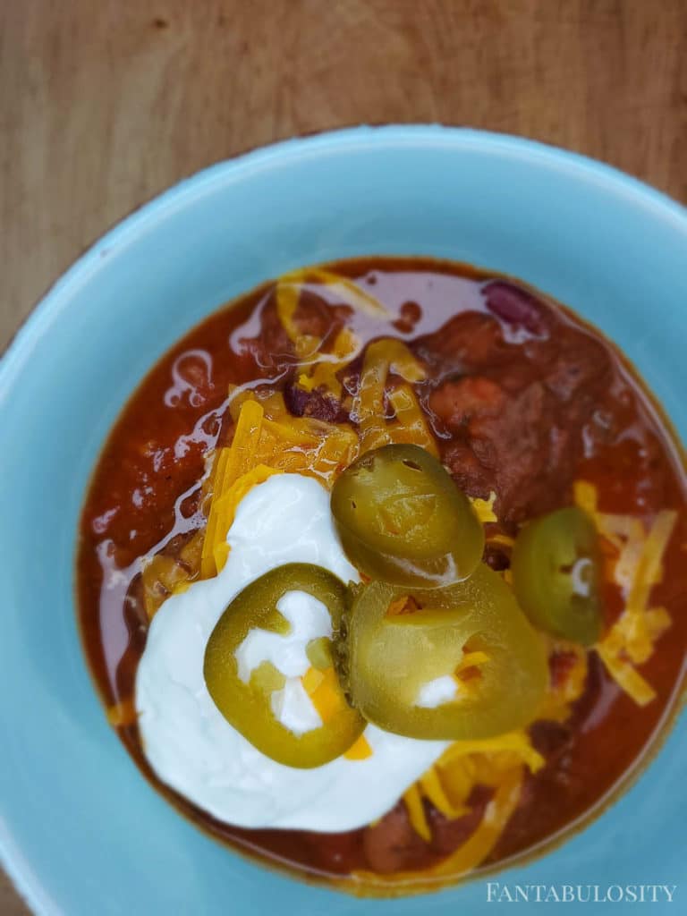 Meat used to make chili - venison roast