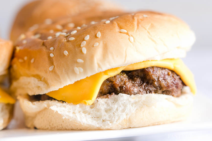 Air Fryer Burgers