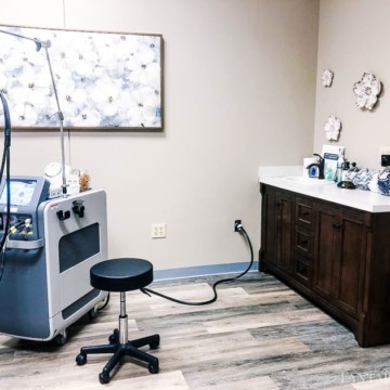 Milan Laser Hair Removal Treatment Room