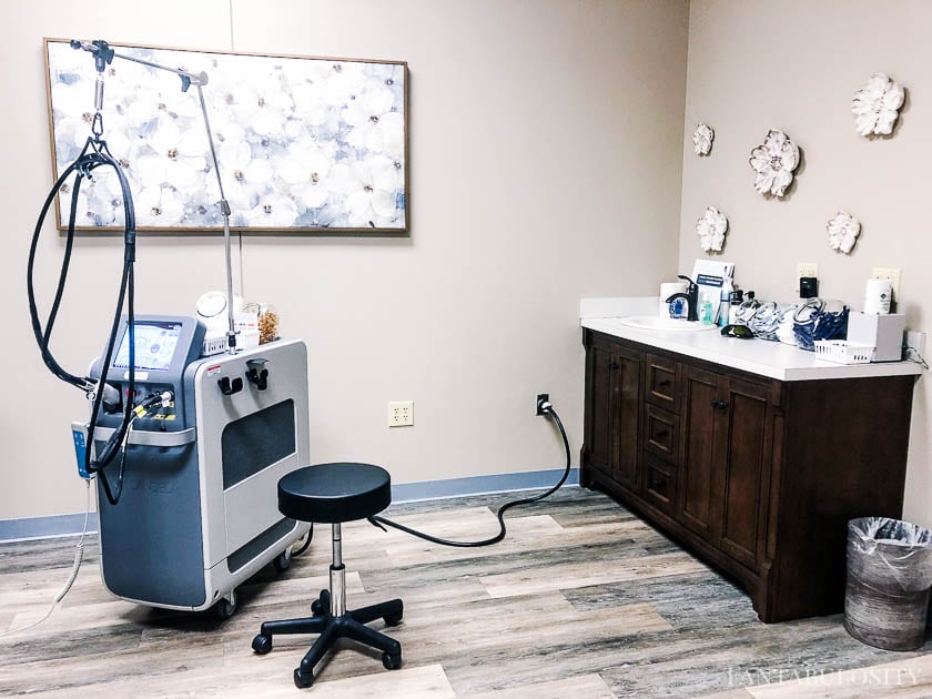 Milan Laser Hair Removal Treatment Room