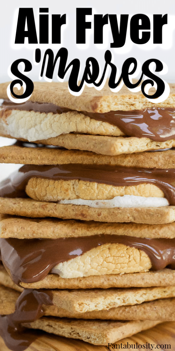 Air Fryer S'mores - The TRICK to Keep them from Blowing Around!