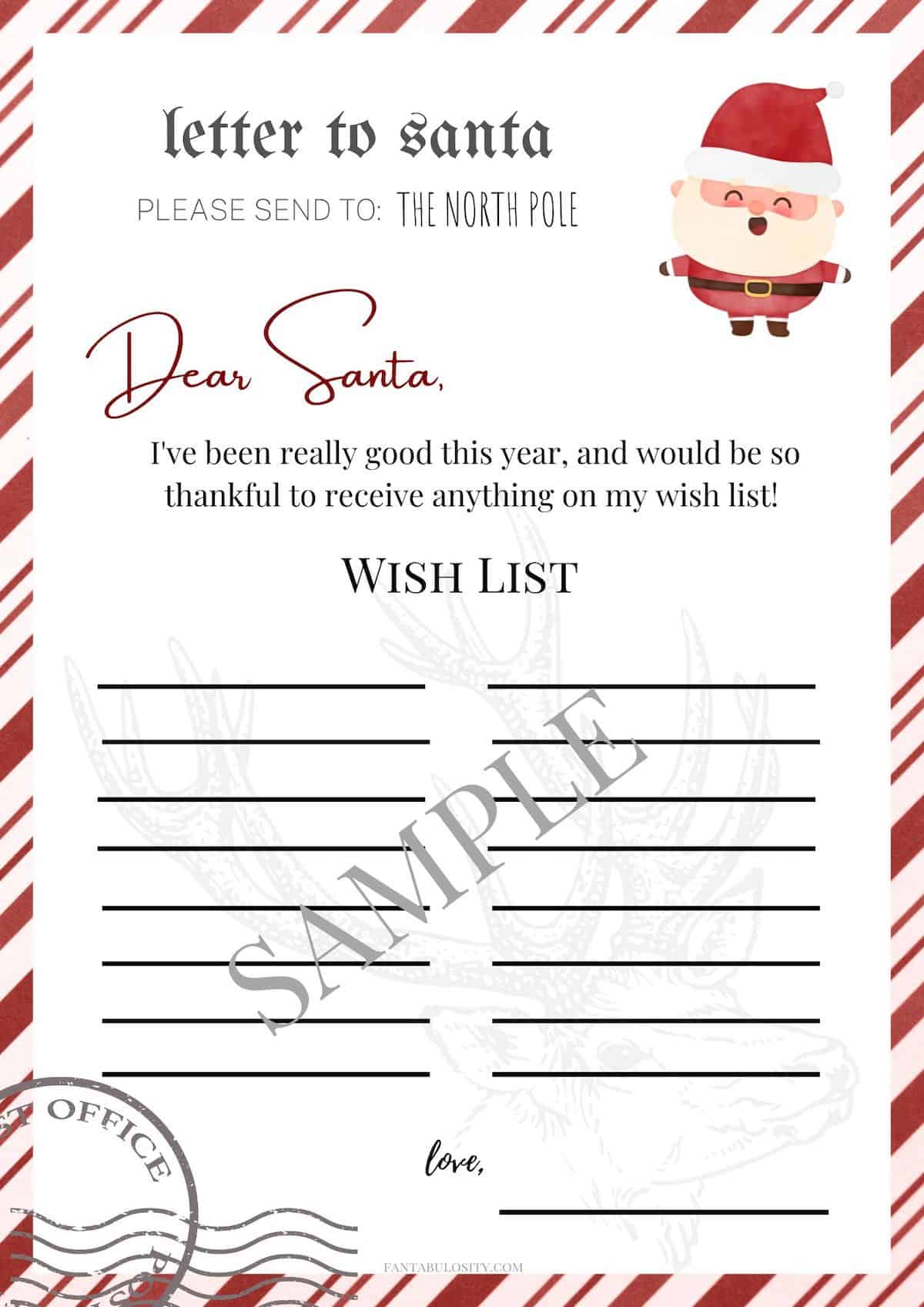 Letter Writing Printable for Kids - Free Printable Download