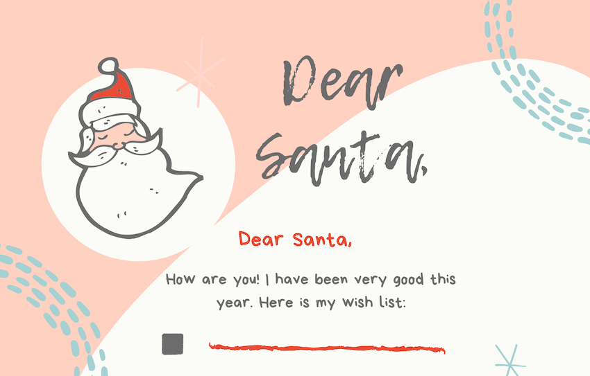 Santa Letter Prinable