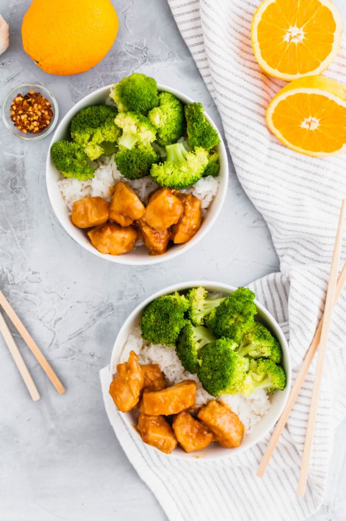 Orange Chicken in the Instant Pot