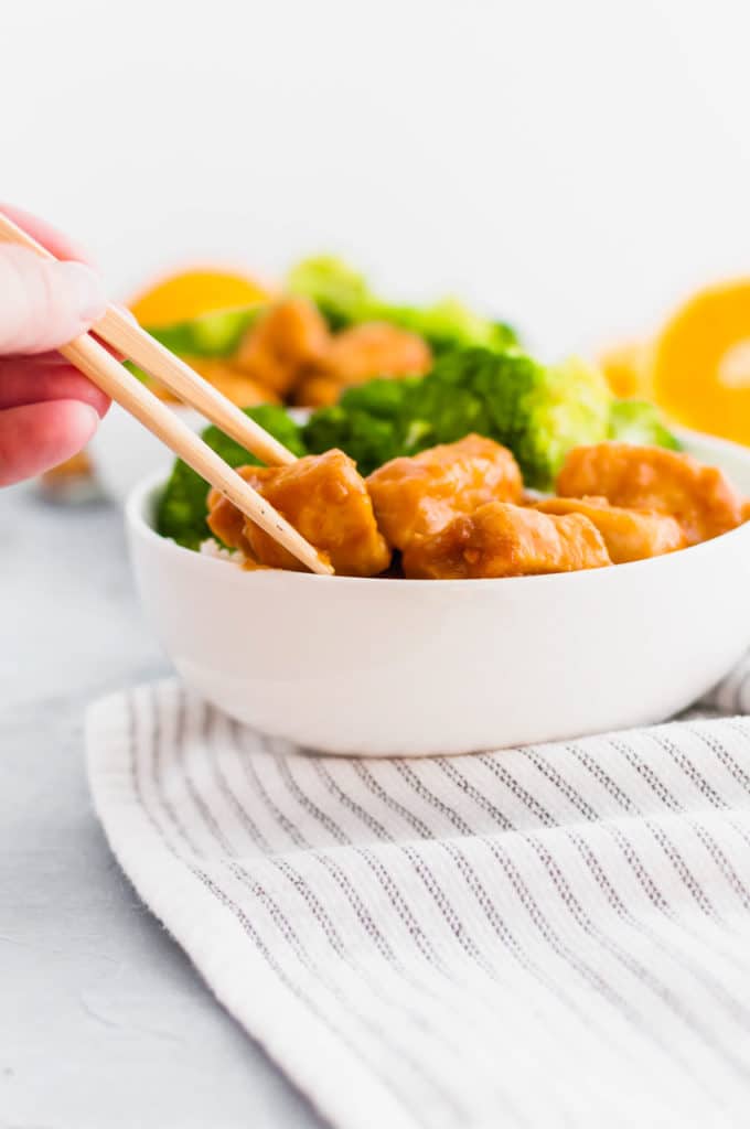 Orange Chicken in the Instant Pot