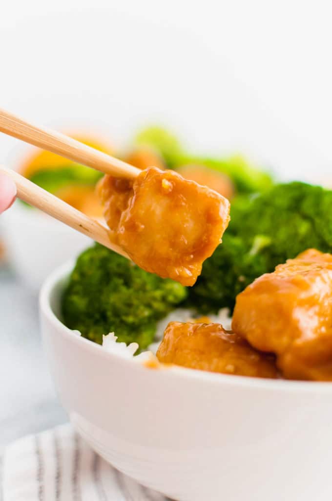 Orange Chicken Recipe Made in the Instant Pot