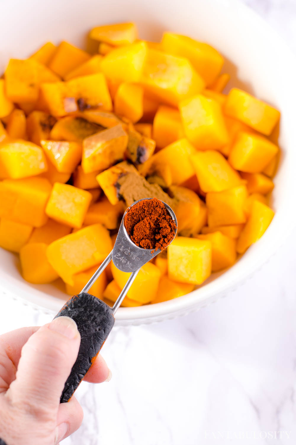 Smoked paprika for butternut squash
