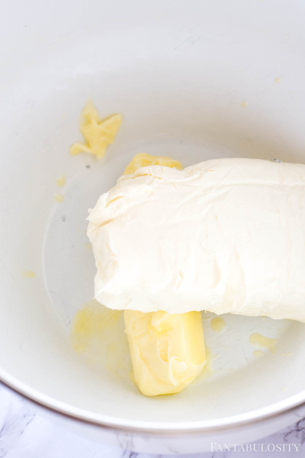 Butter and Cream Cheese for Red Velvet Cookies