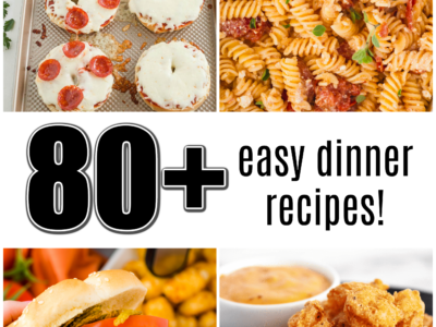 80 easy dinner recipes