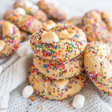 Marshmallow cookies without chocolate