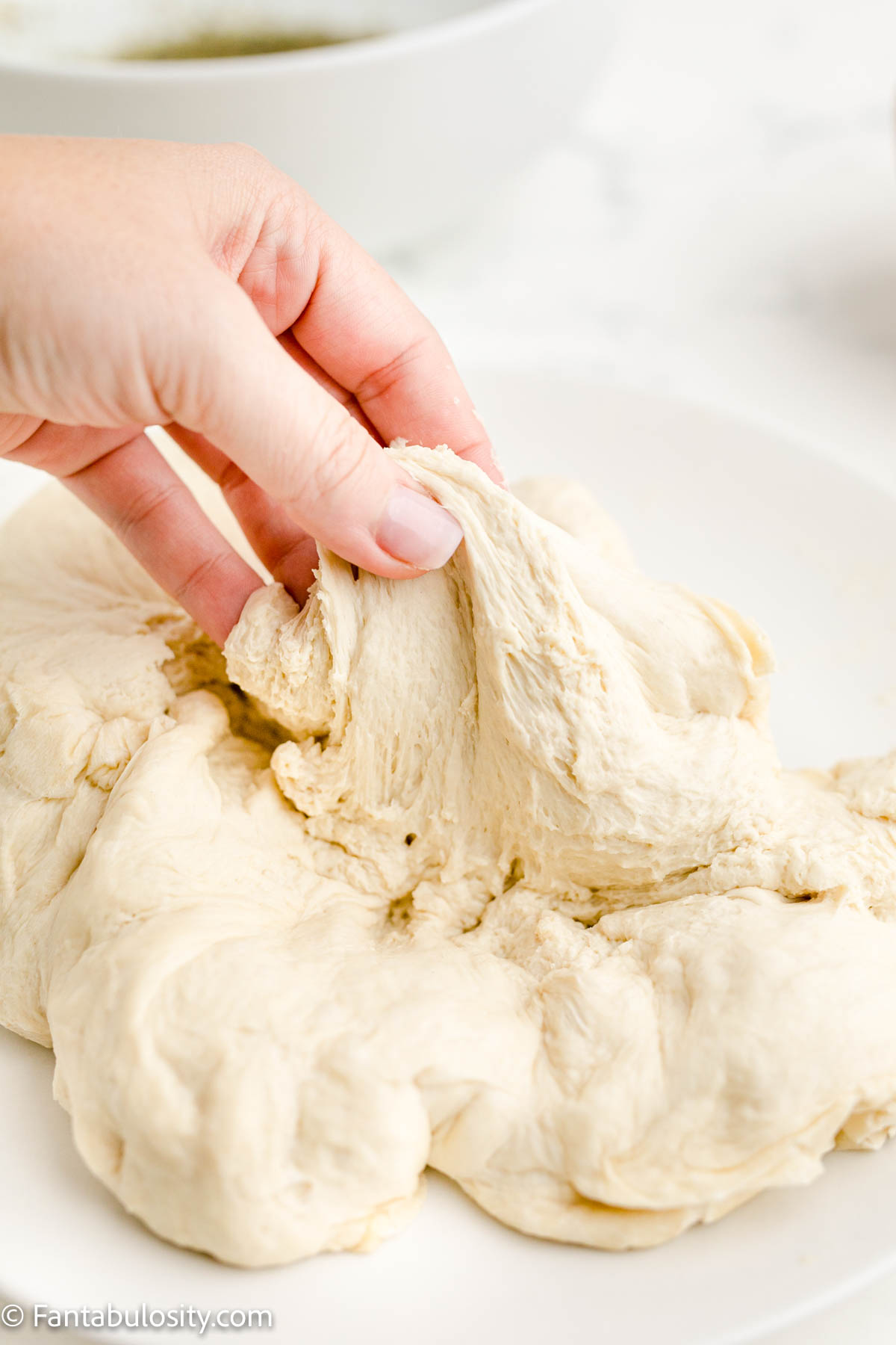 thawed raw bread dough