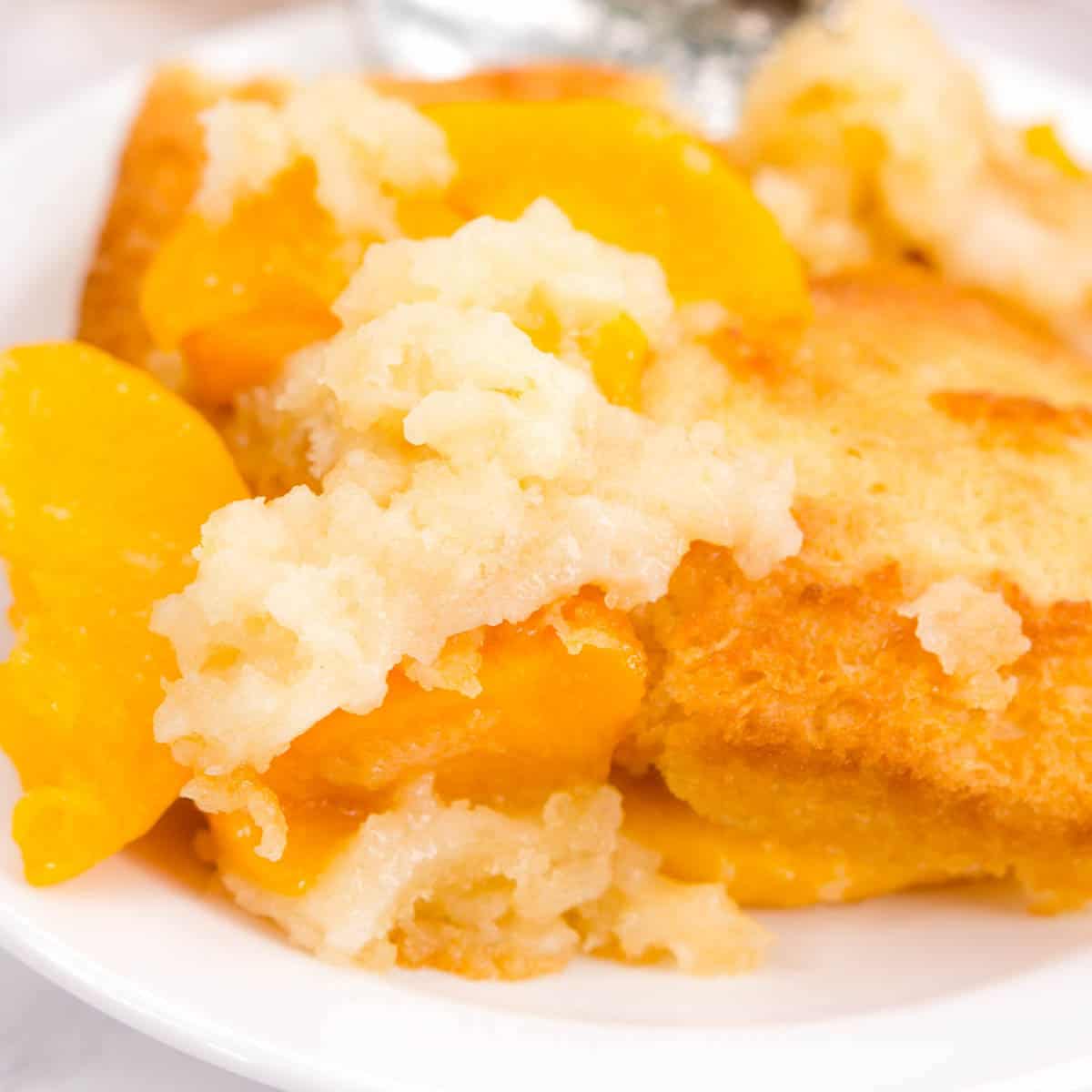 This recipe is so easy to make and delicious. You can sub peaches for