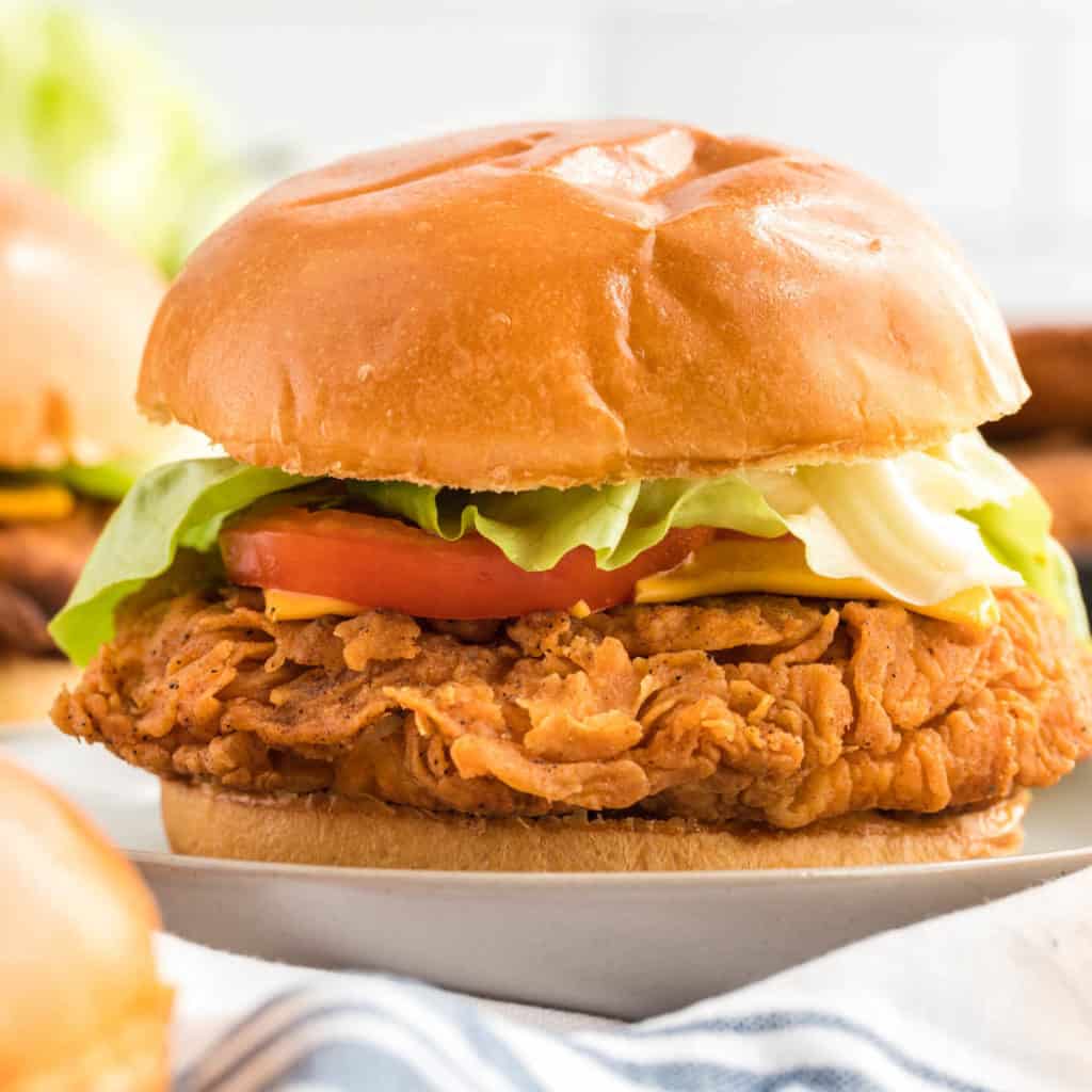 Chicken Bacon Ranch Sandwich Recipe - Fantabulosity