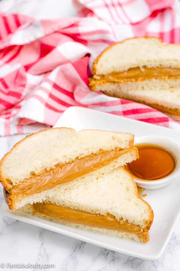 Peanut Butter and Syrup Sandwich Fantabulosity
