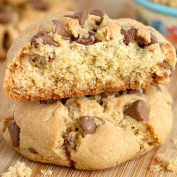 Big Fat Chewy Chocolate Chip Cookies.