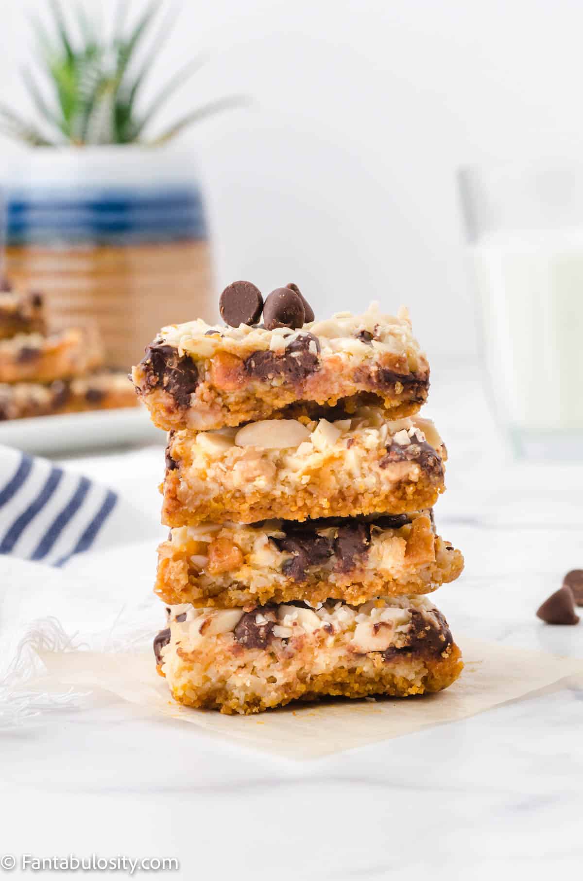 hello dollies cookies bars stacked