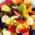 Honey Lime Fruit Salad