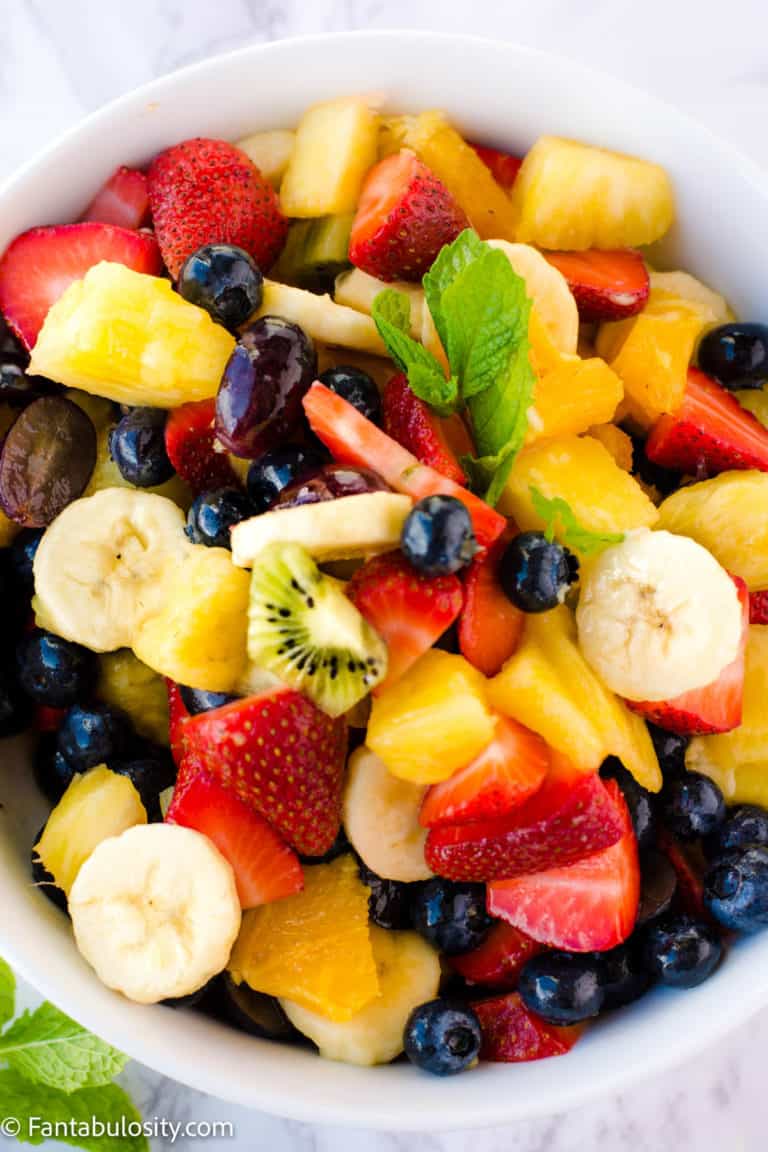 Honey Lime Fruit Salad - Fantabulosity