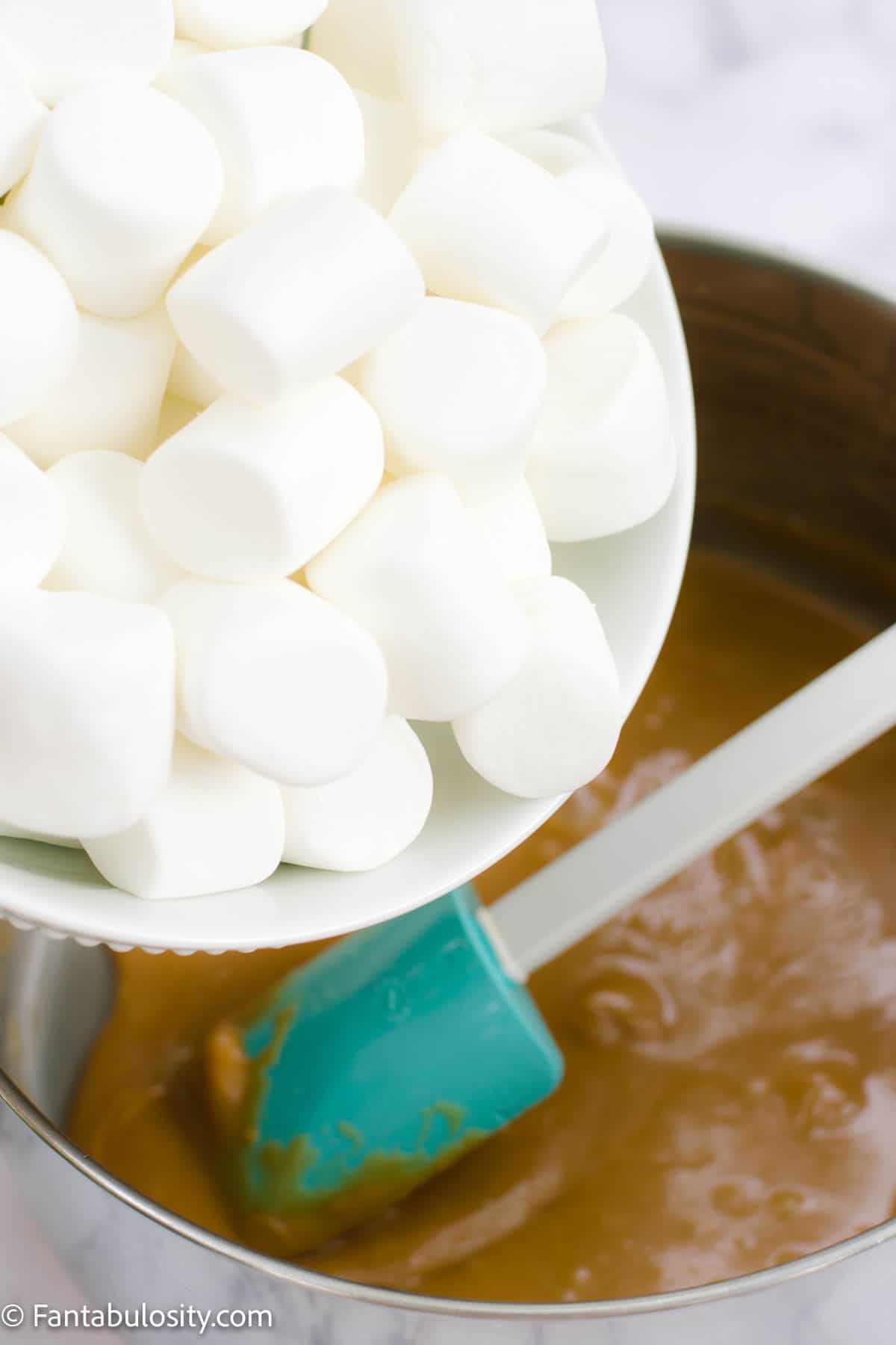 Add marshmallows.