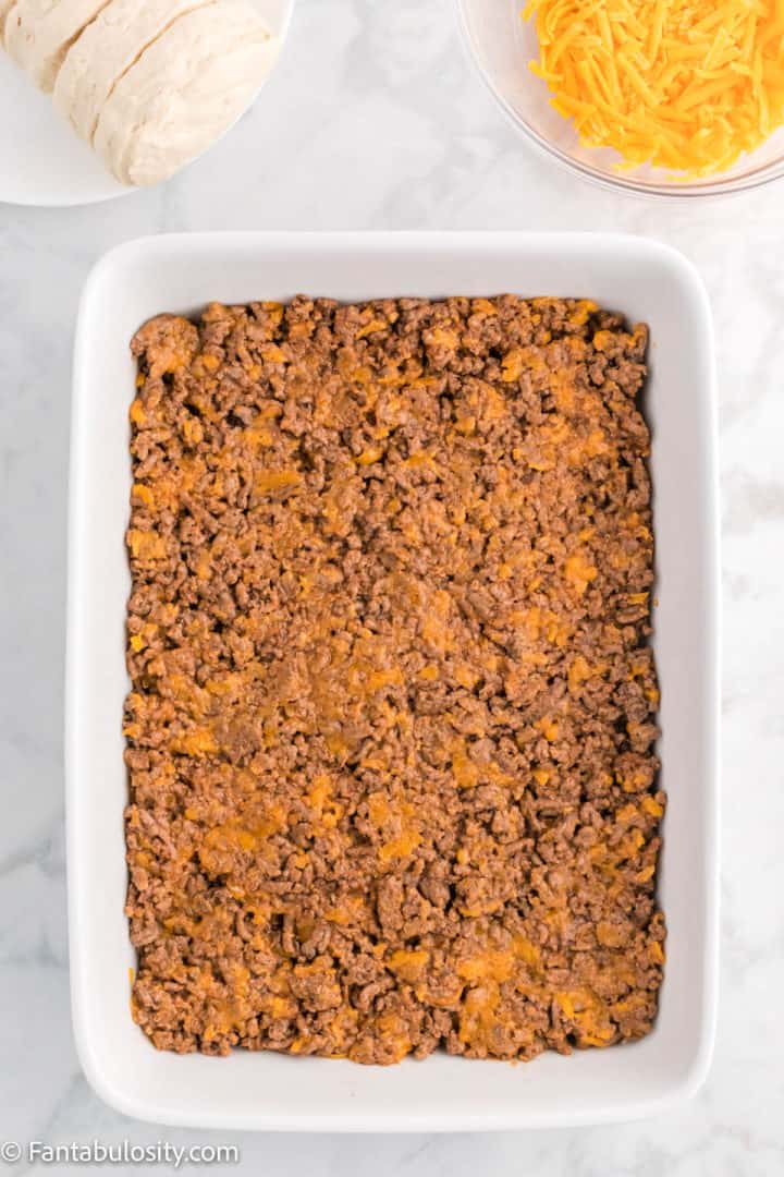Cheeseburger Casserole - Fantabulosity