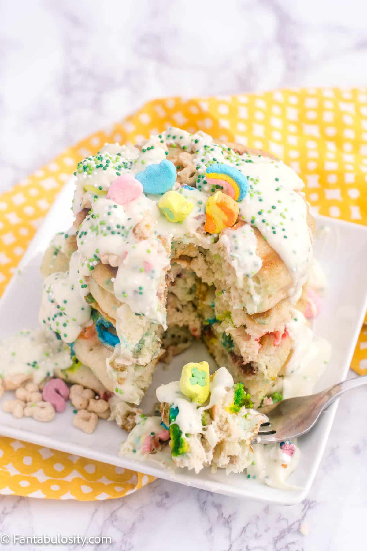 Lucky Charms Pancakes - Fantabulosity