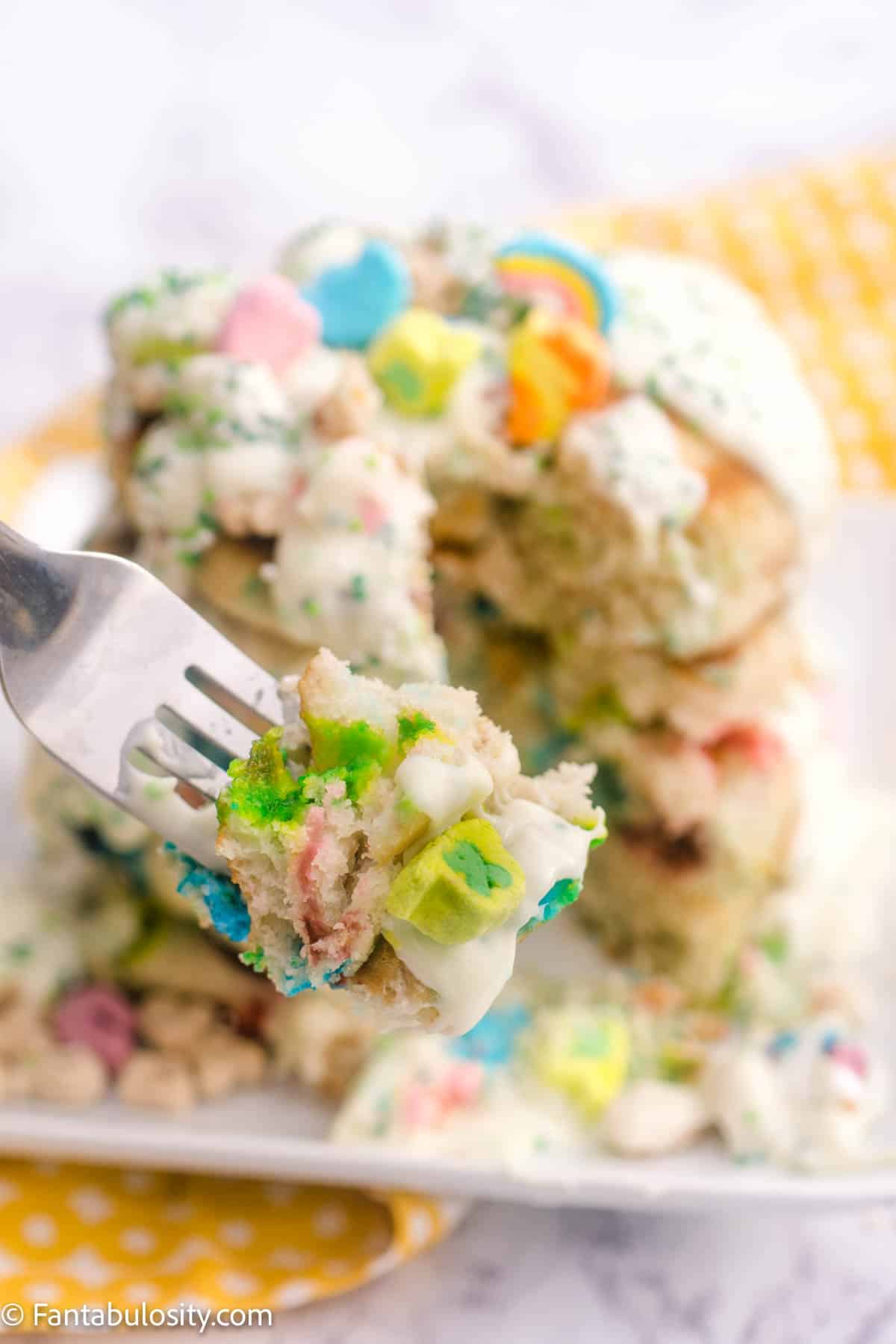 Lucky Charms Pancakes - Fantabulosity