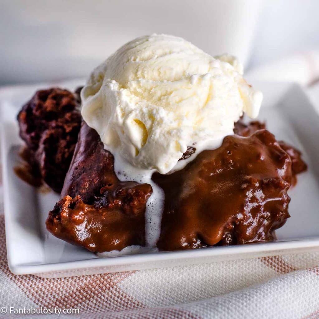 Hot Fudge Cake - Fantabulosity