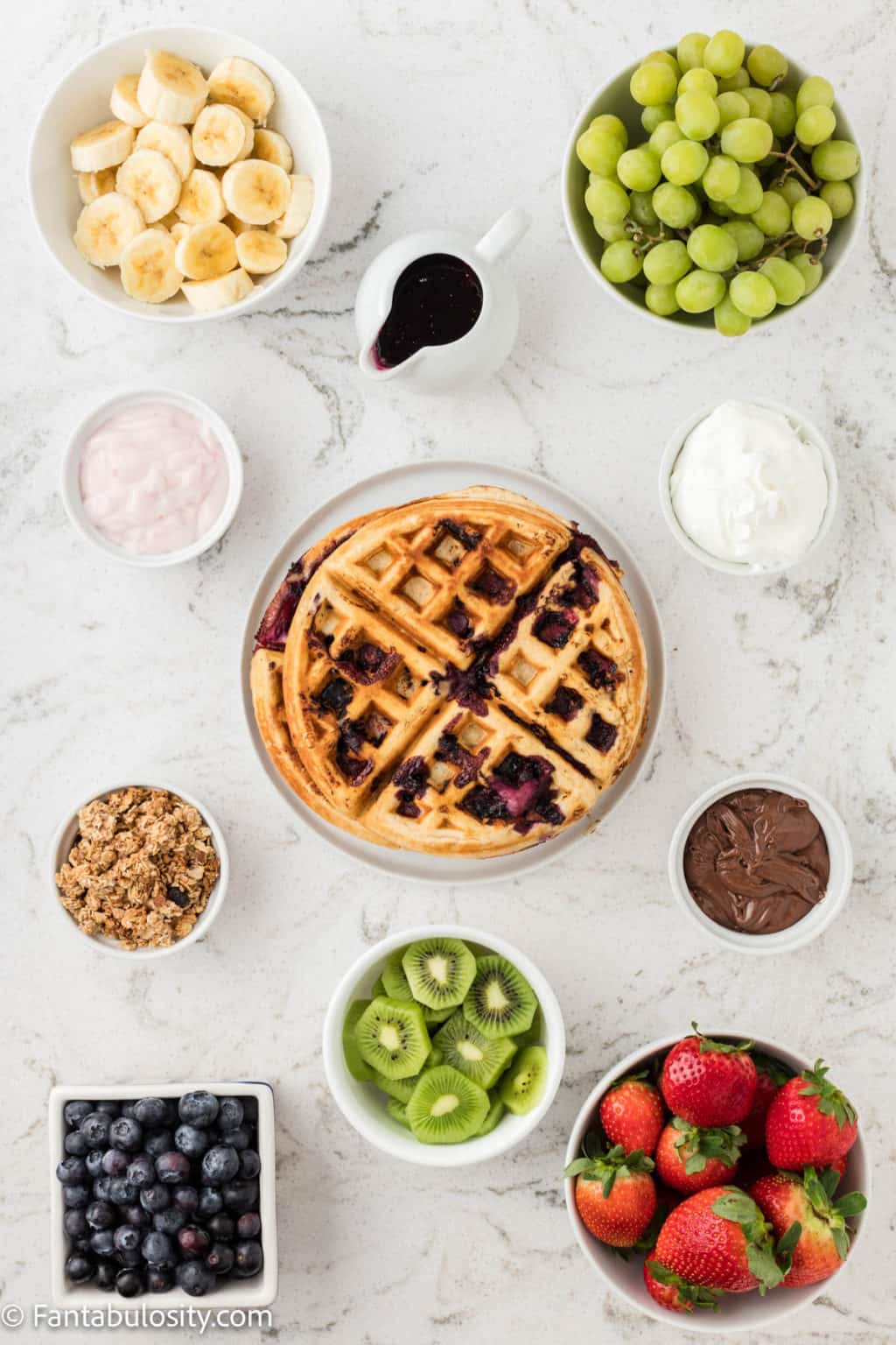 Breakfast Waffle Charcuterie Board - Fantabulosity