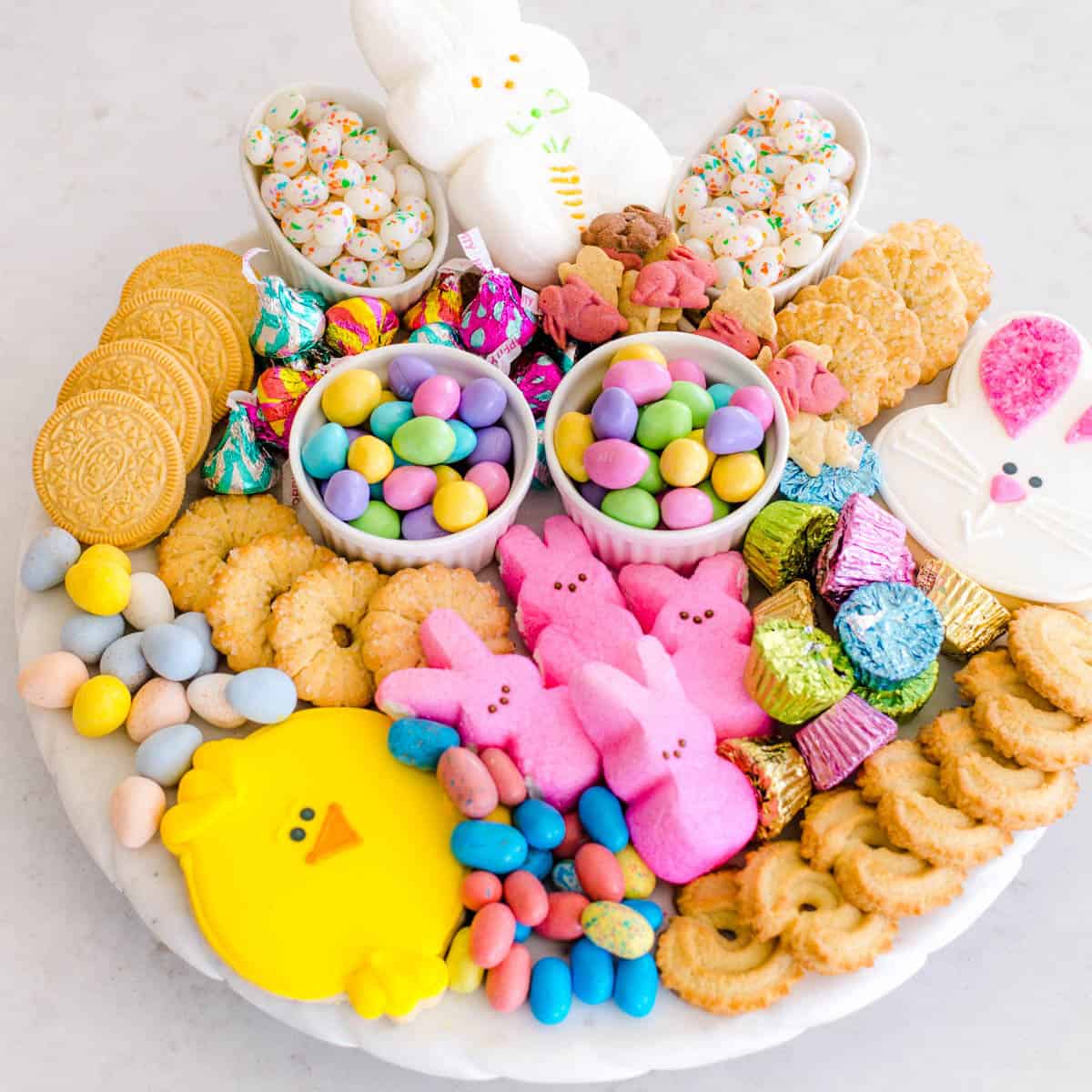 Easter Cookie Charcuterie Board