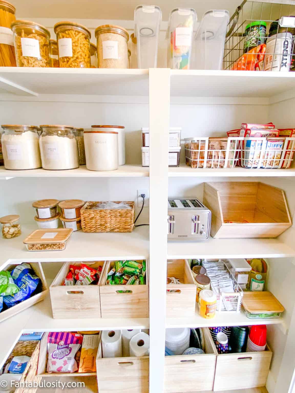 Beautiful Walk-in Pantry Organization Ideas - Fantabulosity