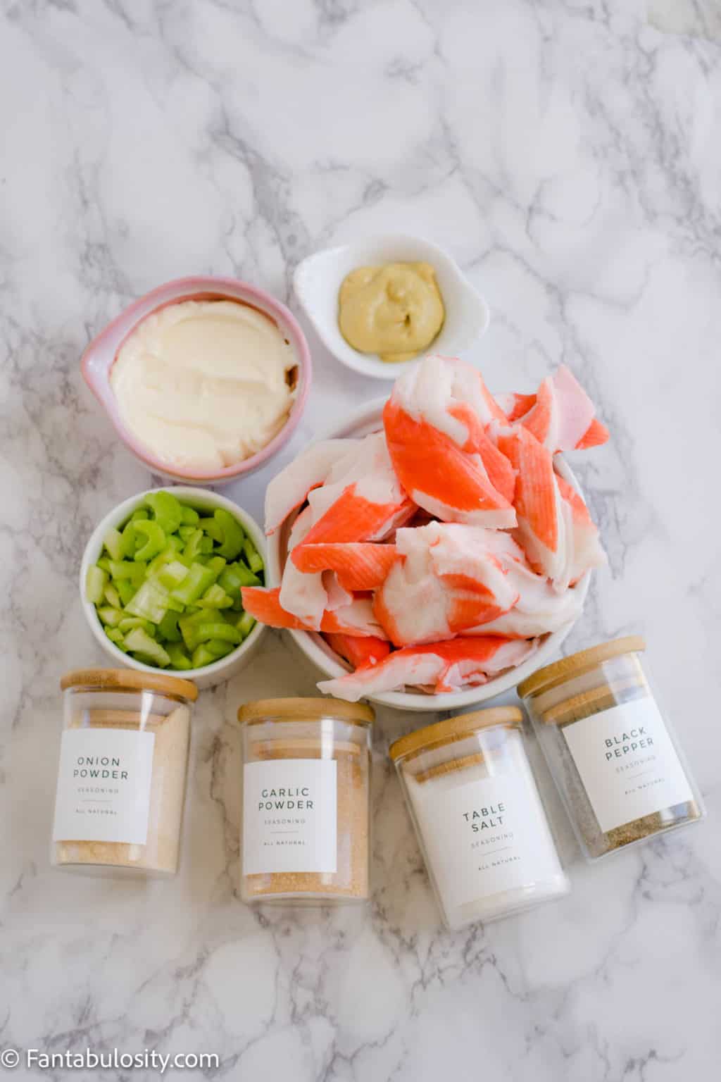 The BEST Crab Salad Recipe - Fantabulosity
