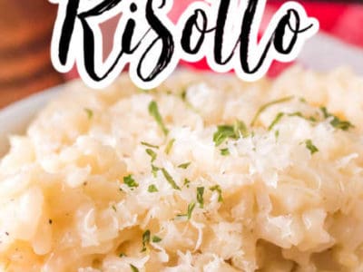 Close up of Instant Pot Risotto