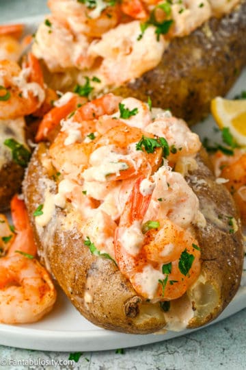 Shrimp Baked Potato - Fantabulosity