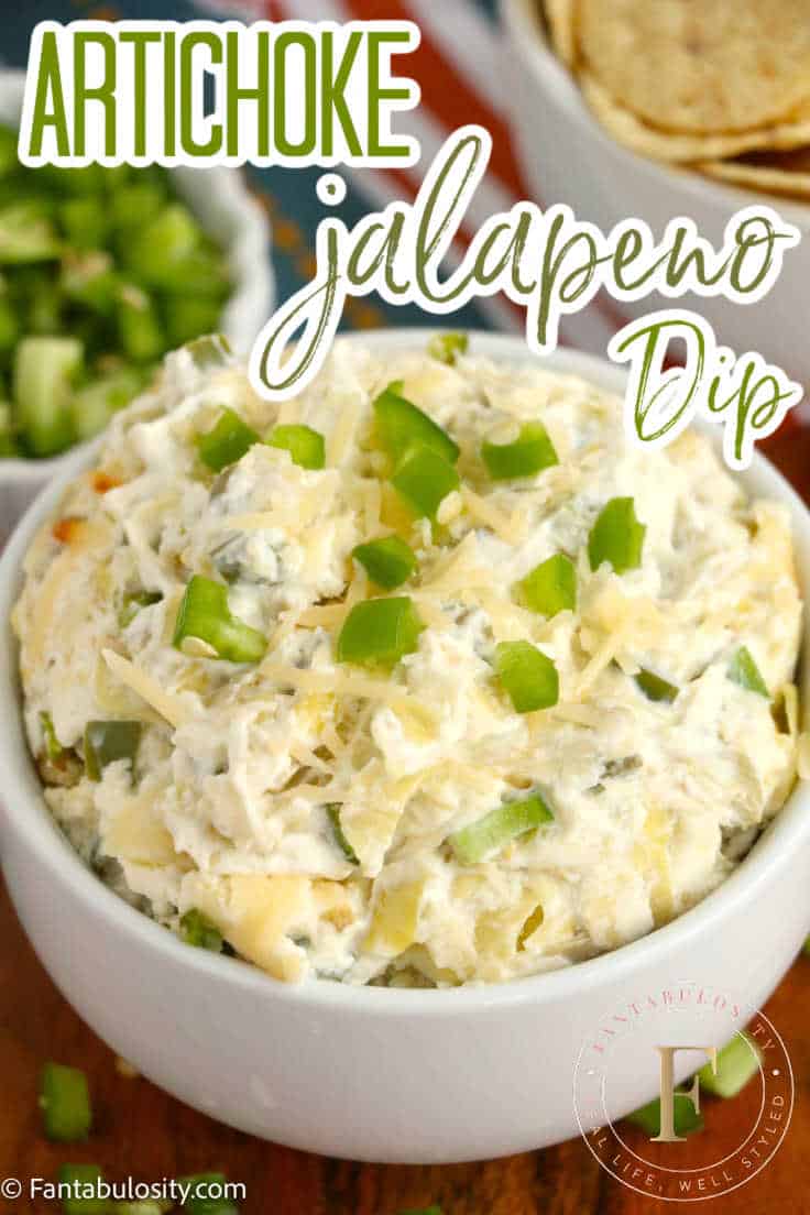Jalapeno Artichoke Dip Fantabulosity