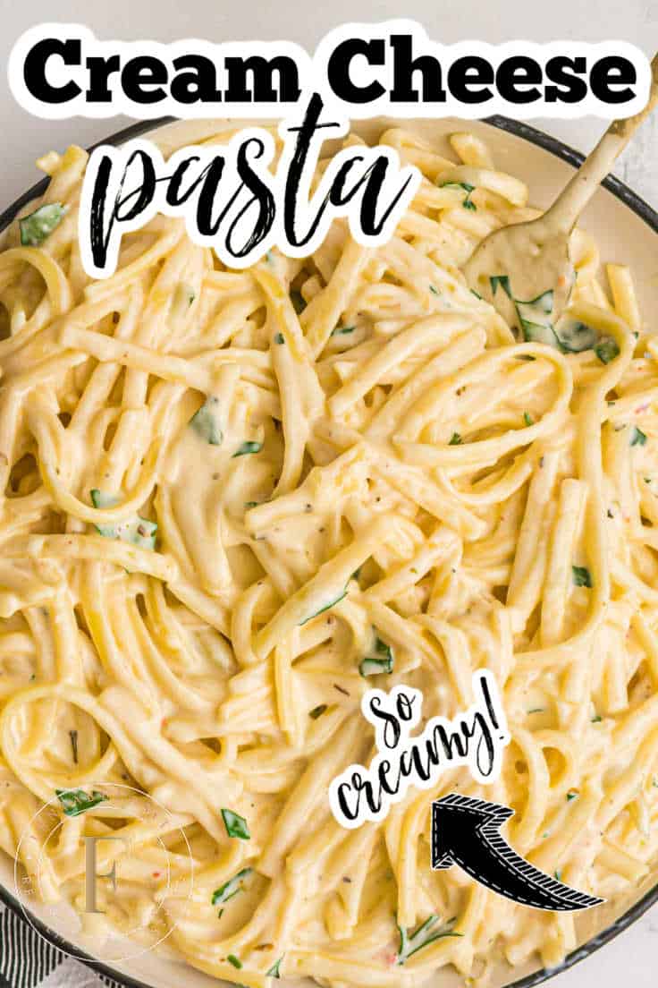 Cream Cheese Pasta Fantabulosity Cream Cheese Pasta Recipe