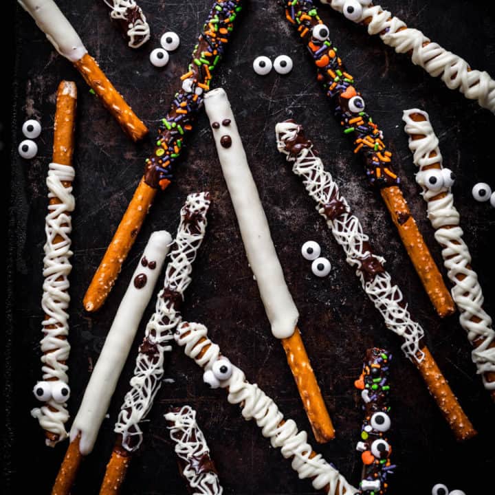Easy Halloween Pretzels Fantabulosity