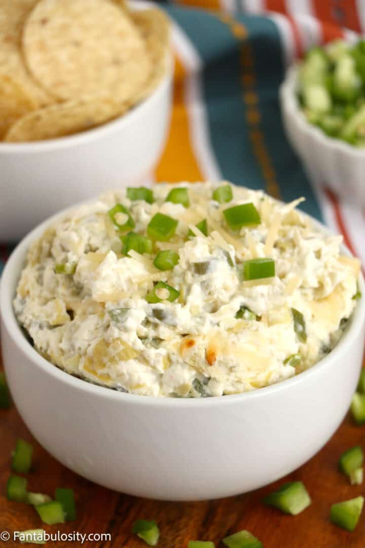 Jalapeno Artichoke Dip Fantabulosity